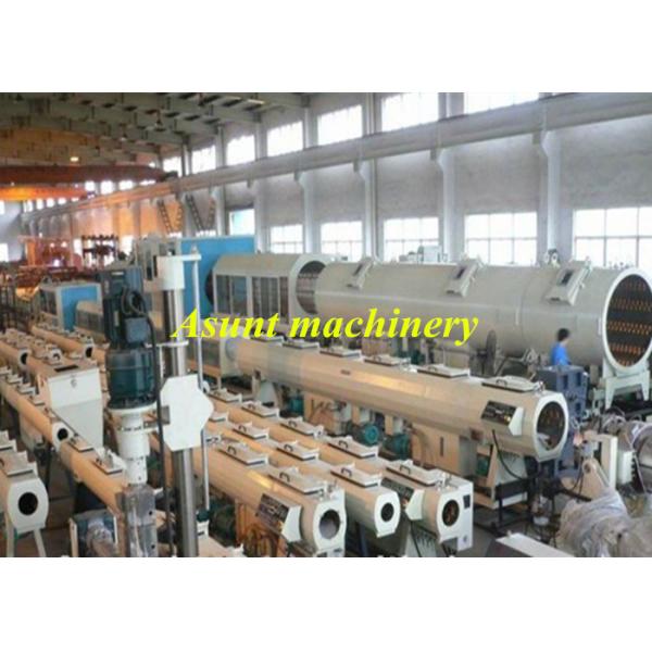 Waste Water Drain Rigid Outer Layer PVC Pipe Making Machine Double Screw