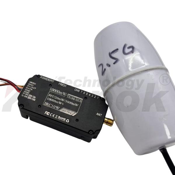Quality 2.5G 8-Channel Drone Video Transmitter with 7-36V Input Voltage for Stable Long Distance Transmission for sale