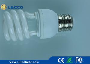  Half Spiral Compact Fluorescent Lamps CFL 11W , Cool White Compact Light Bulbs Manufactures