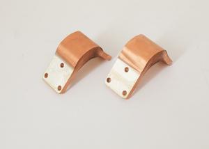  Laminated Soft Flexible Copper Connector , Wire Electrical Copper Connectors Customized Manufactures