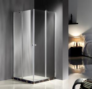  Square Corner Entry Glass Shower Cubicles 900 X 900 Free Standing Type Manufactures