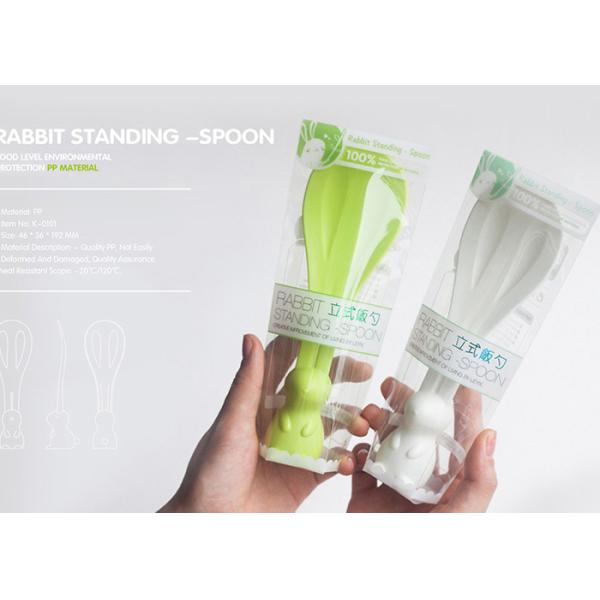 Puting Rice Paddle Meal Spoon Cute rabbit Shape Ladle Non Stick Kitchen Tools customized Green blue