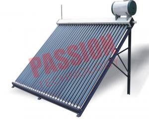 Home Bathing Solar Hot Water Evacuated Tube System With Feeding Tank Manufactures