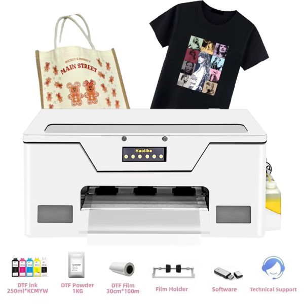 Hot Selling Multifunction A3 DTF Printer XP600 Printer Machine Tshirt Printing Machines XP600 Printheads DTF Ink Printer