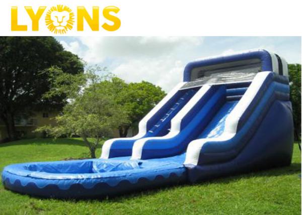 Quality Chateau Gonflable Large Inflatable Slide for Boys & Girls Logo Printed for sale