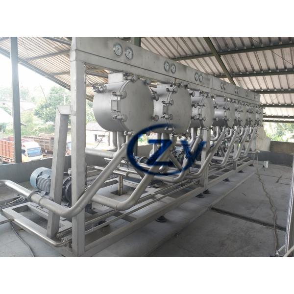 Stainless Steel Starch Hydrocyclone Separator for 15-18-Stage Refining in Cassava, Potato, and Corn Processing