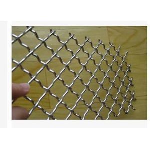 1-24 Mesh Crimp Wire Mesh Bi Directional Wave Separation Bending Wire Mesh Sus