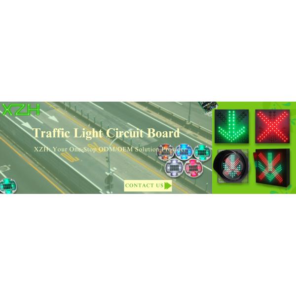 Customized Traffic Light Circuit Board 1.2V Wireless Synchronous