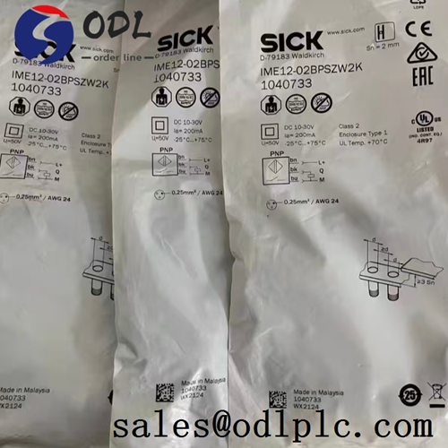IME12-02BPSZW2K Sick PLC Inductive proximity sensor, with a range of 1.62mm, M12