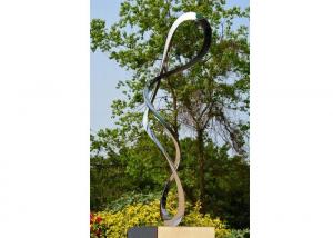  Attractive Contemporary Art Stainless Steel Abstract Sculpture For Garden Decoration Manufactures
