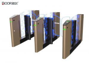  Multiple color option speed gate with servo motor sine wave control technology Manufactures