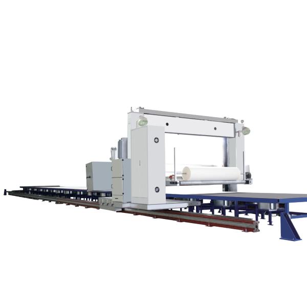 Quality 2.2m Cutting Width Long Foam Horizontal Peeling Machine Liner guide Simplified functionality version of Endless Looper for sale