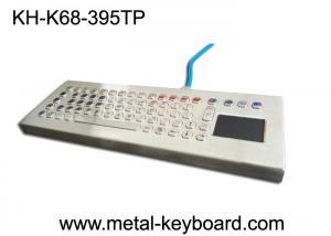 China 70 Keys Metal Industrial PC Keyboard with touchpad In USB Interface on sale