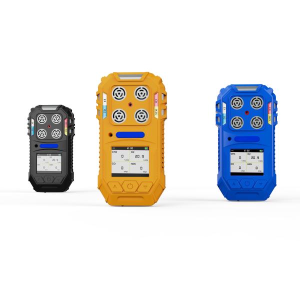 Quality MS104K 4 In 1 Gas Detector For Real Time Detection Of Oxygen Carbon Monoxide Hydrogen Sulfide LEL for sale