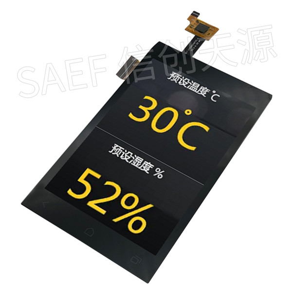 320x480 3.5 inch HVGA MCU PCAP Touch TFT Display, 8 Bit RGB TFT LCD Display