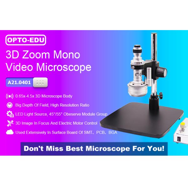 360° Rotation Electronic Industrial Digital Stereo Microscope Mobile Repair 3d