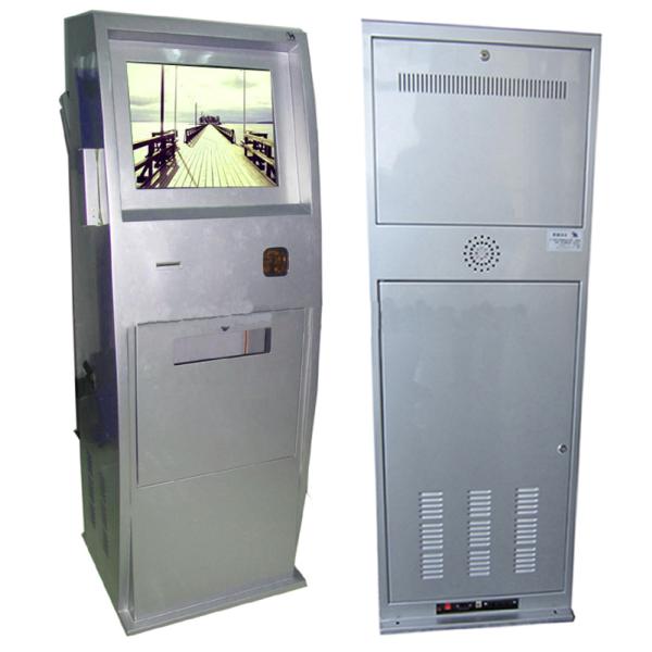 RJ11 300nits 19 Inch Interactive Touch Kiosk With Card Reader