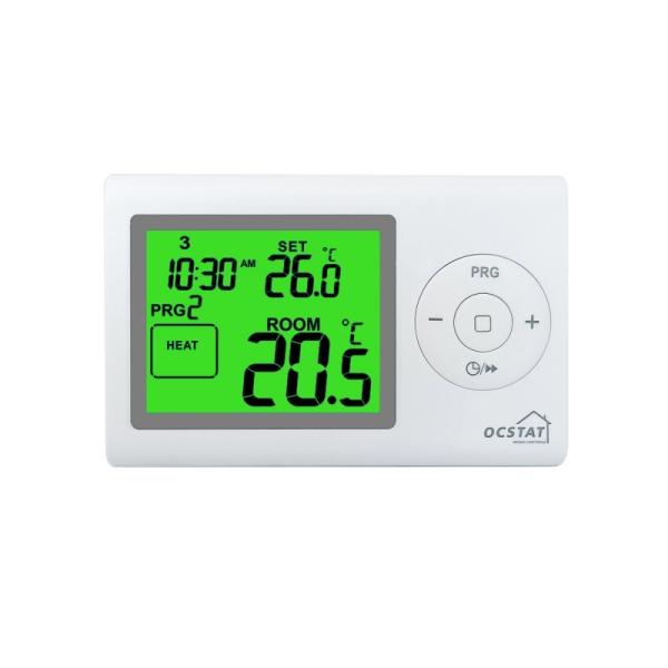 Quality Riseem Temperature Controller Heating 7 Day Programmable Thermostat with Heat and Cool Switch for sale
