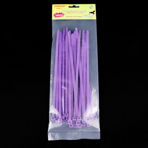 Self Locking Nylon Cable Tie White Plastic Cables Tie Cable