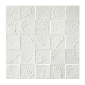 China New Building Material Self Adhesive Wall Panels , 3D Pe Foam Faux Brick Wall Sticker on sale