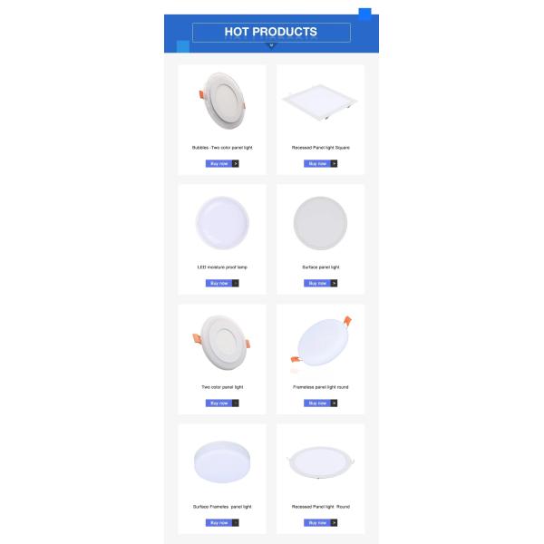 Ultra thin LED recessed round square SMD backlight frameless panel light downlight 9w 18w 24w 36w indoor lighting home