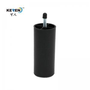  KR-P0132 Durable Plastic Leveling Feet , 115mm Adjustable Furniture Legs Easy Install Manufactures