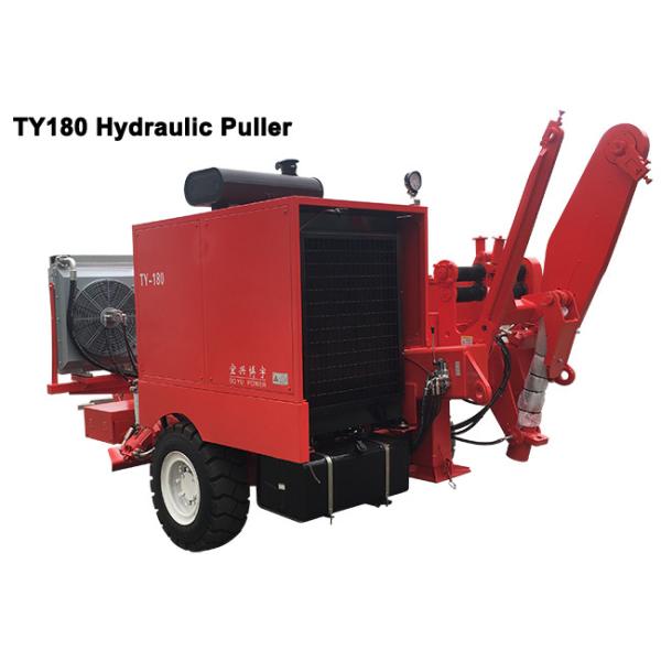 Max Pulling Force 180kN Hydraulic Puller Mahcine For Overhead Line Construction