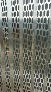  PVC coated hexagonal hole perforated metal sheet Manufactures