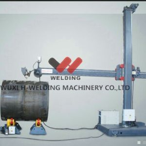 Automatic Weld Manipulators VFD Speed Control With Electric Cross Slides