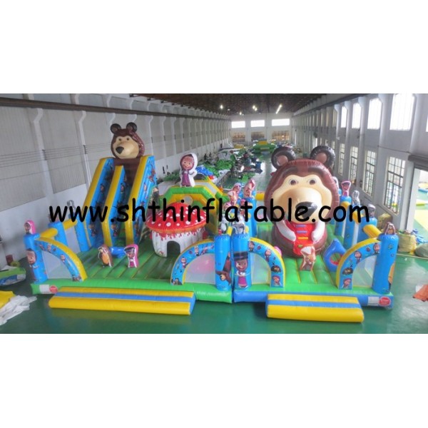 High Quality Inflatable Floating Tent Water Park Dock Funny Tent Inflatable Floating Station Gathering Tent