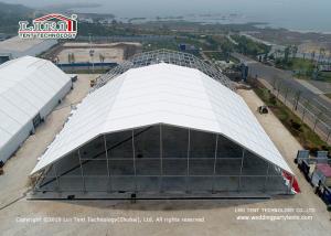 Large Aluminium 50x60m Movable Polygon Marquee With White Roof Covers For Outdoor Event