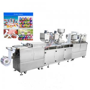 China Fully Automatic Blister Packaging Machine For Chocolate Jam Honey Cheese Liquid on sale