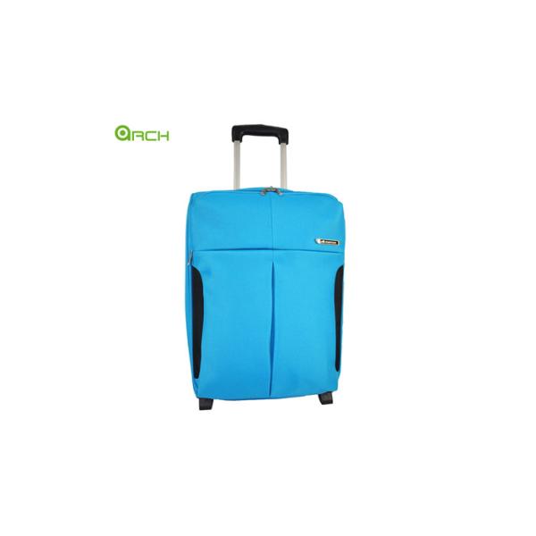 Quality 600D Cloth  Soft Shell Suitcase Set With Extractable Handle for sale