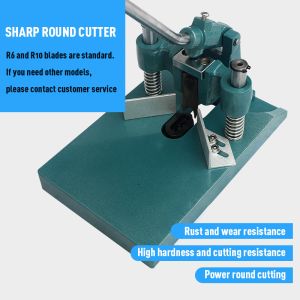 Manual Corner Cutting Machine R3 R4 R6 R8 R10 R13 Paper Corner Rounder Cutter