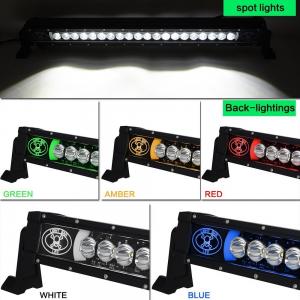  23 Inch 80w LED Backlight Car Light Bar 6400Lm Spot Beam For Jeep SUV ATV Offroad Boat Manufactures