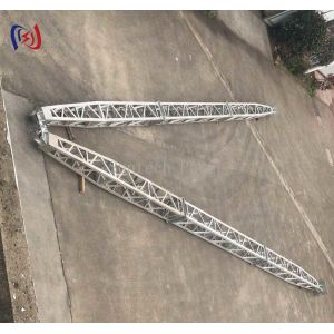 A Shape Lattice Gin Pole Stringing Tools In Tower Erection Tools