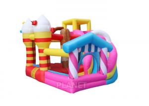  Home Candy 3ML*2.8MW*2.2MH Inflatable Slide Jumping Castle Manufactures