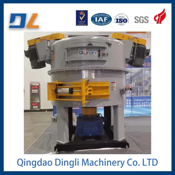 High-Efficiency Clay Sand Double-Rotor Mixer