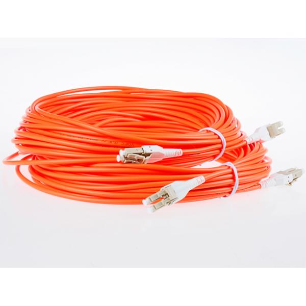 Quality MM Multimode Fiber Optic Patch Cord with Low Insertion Loss (<0.3dB) and 100% Tested for Reliable Data Transmission for sale