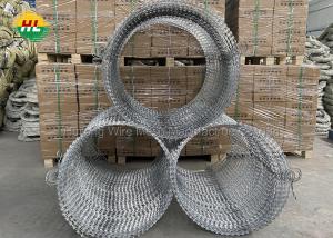  Triple Strand Concertina Razor Wire Fence 1500MPA For Barrier Safety Manufactures