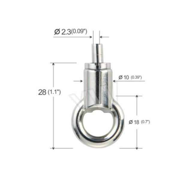 Practical Adjustable Aircraft Cable Hanging Kit For Architectural Lighting