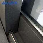 Frameless Aluminium Sliding Windows Custom Sliding Glass Reception Window Kit