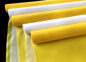 90 Micron Nylon Monofilament Mesh Screen Fabric , Bolting Cloth For Screen Printing Manufactures