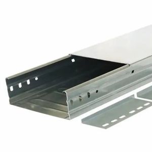  Rectangular Long Span Cable Tray Steel Customized Width / Height Manufactures