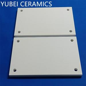China 3.85g/cm3 Al2O3 Alumina Ceramic Plates High Temperature Ceramic Board on sale