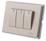 GNW58BK function one way switch magnetic proximity glass switch touch screen