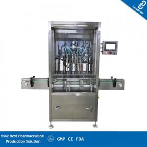  Vials Liquid Filling Capping Machine International Brand Electrical Components Manufactures