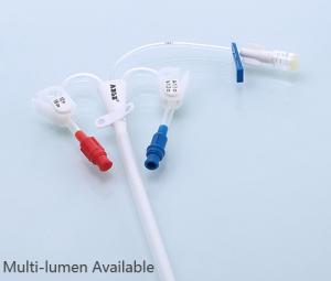China Single Double Triple Lumen Hospital Beds Furniture Temporary Hemodialysis Catheter on sale