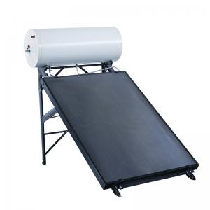  135L Pressurized Compact Solar Water Heater Flat Plate Solar Geyser Manufactures