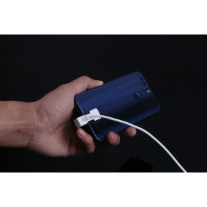 COMER desktop acrylic security display stand with u-shape security alarm system